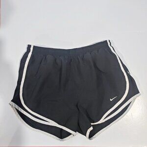 Nike athletic short black women's junior size M